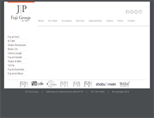 Tablet Screenshot of jpfujigroup.com